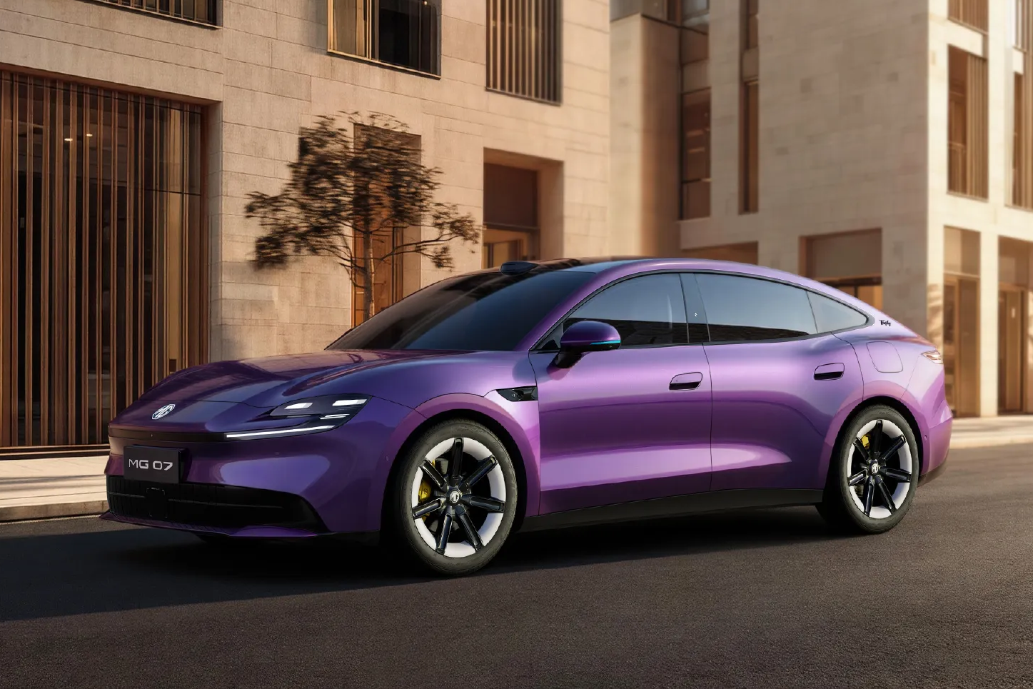 Sedan điện MG 07 lộ diện với phong cách Porsche Taycan giá phổ thông