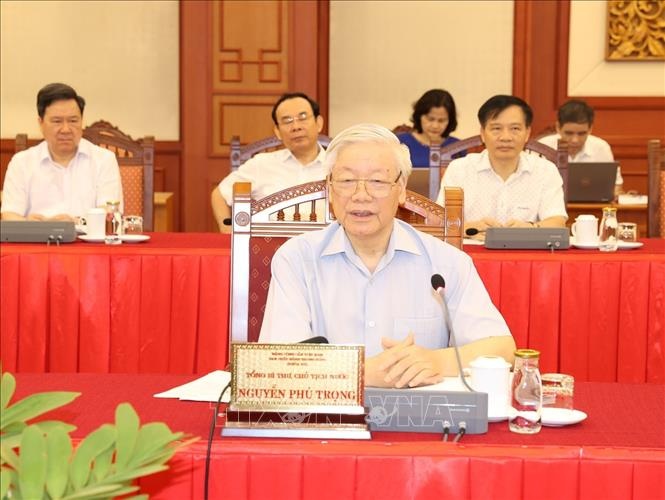 Tong bi thu,  Chu tich nuoc Nguyen Phu Trong anh 2