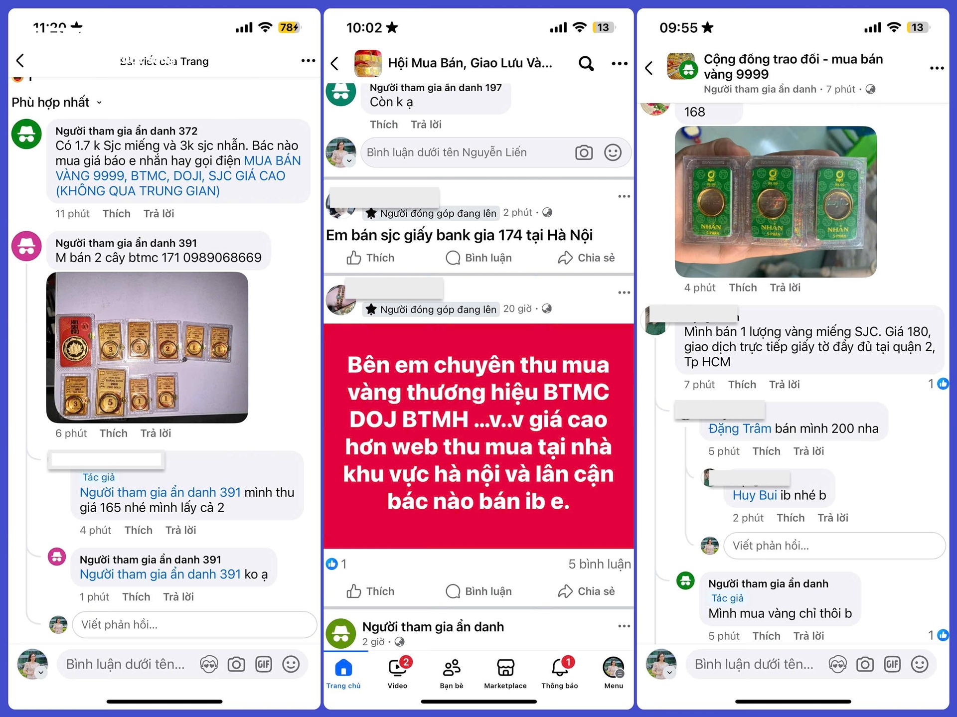 vang cho den, mua vang cho den, dau co vang anh 1