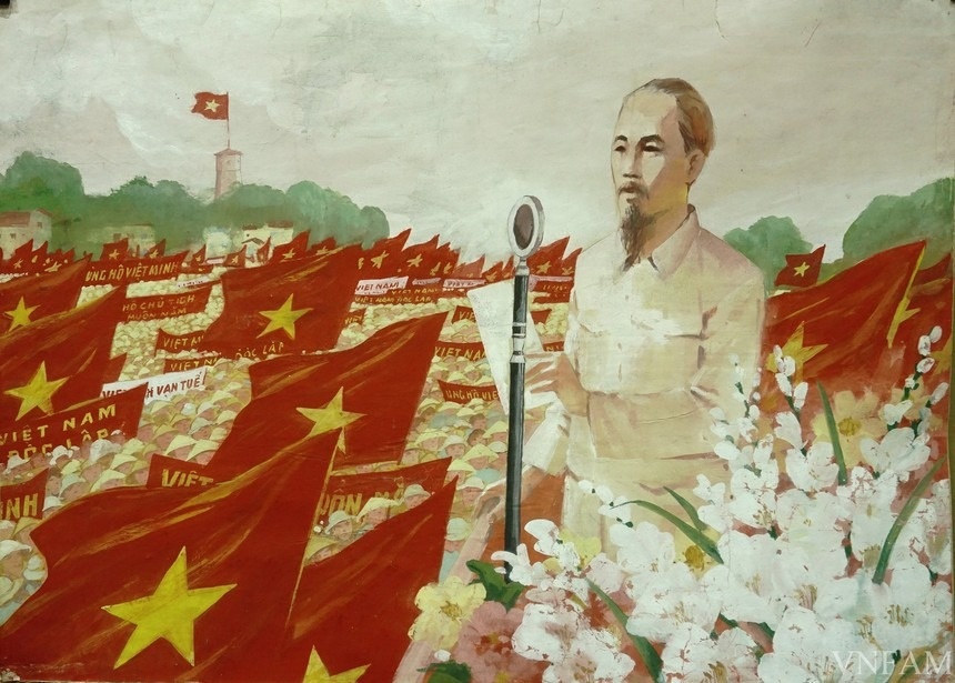 Ngay Quoc Khanh, Van hoa Cuu quoc, A80, Cach mang Thang Tam, Ngay 2/9, thi cong le dai, thiet ke le dai anh 1
