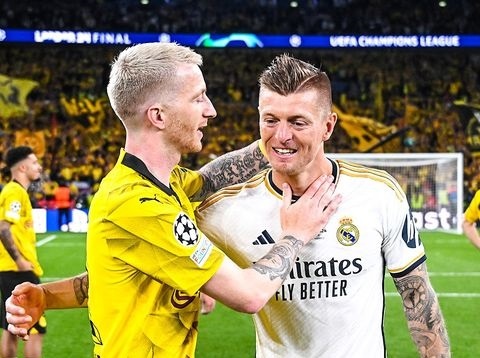 Khoảnh khắc xúc động giữa Kroos và Reus ở chung kết C1 1 chung ket C1 anh 1