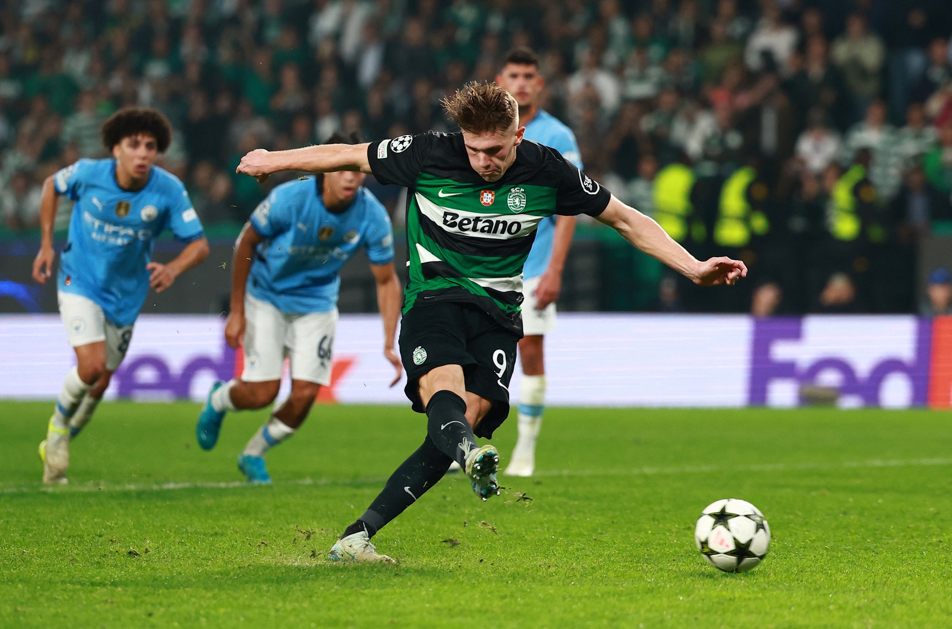 Sporting dau Man City anh 8