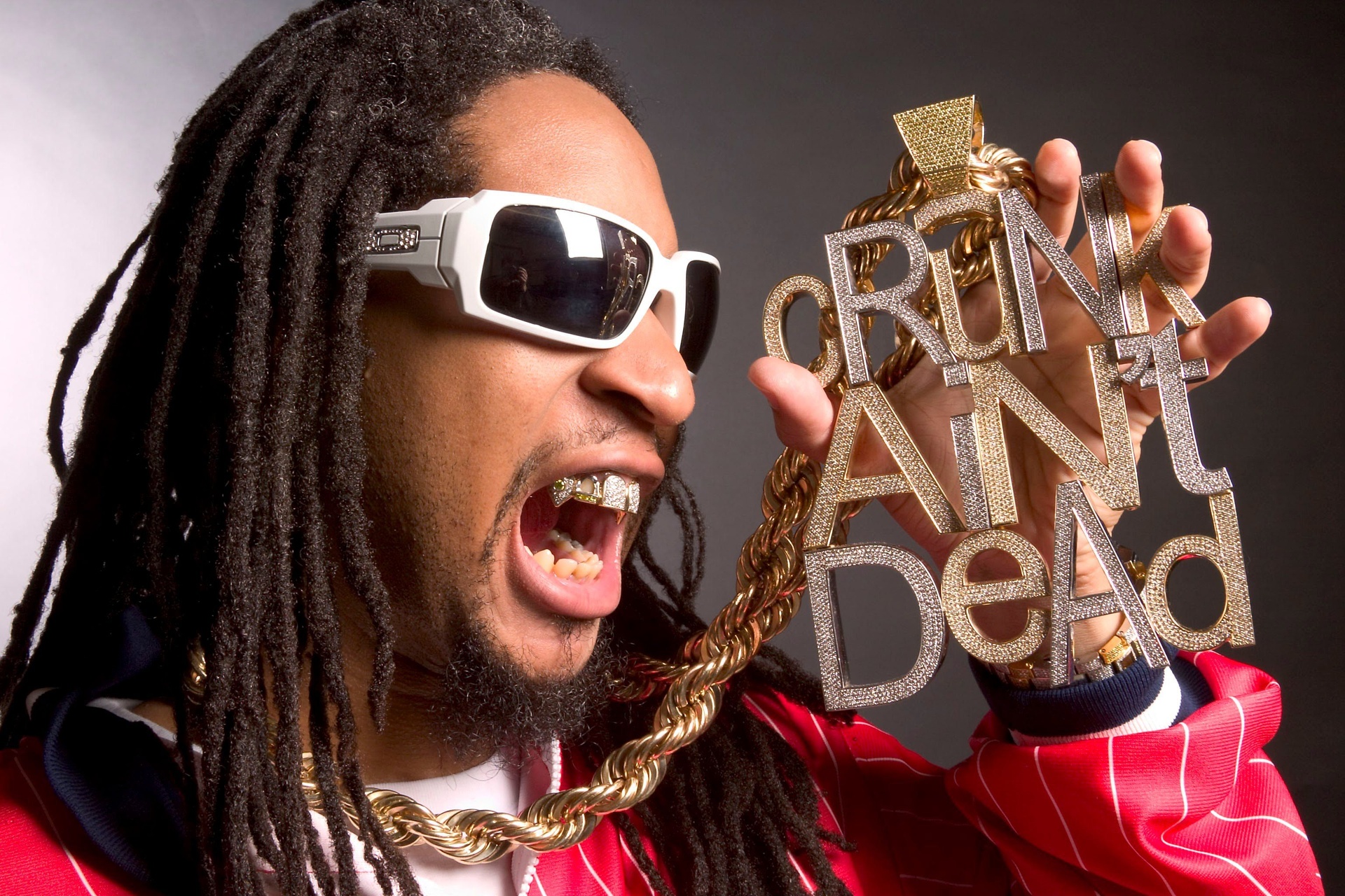 ca si Lil Jon bi tam giu o san bay, anh 1