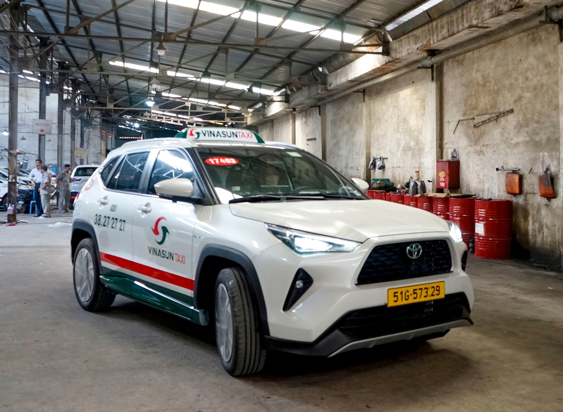 Xe hybrid được Vinasun taxi sử dụng. Ảnh: Vinasun.