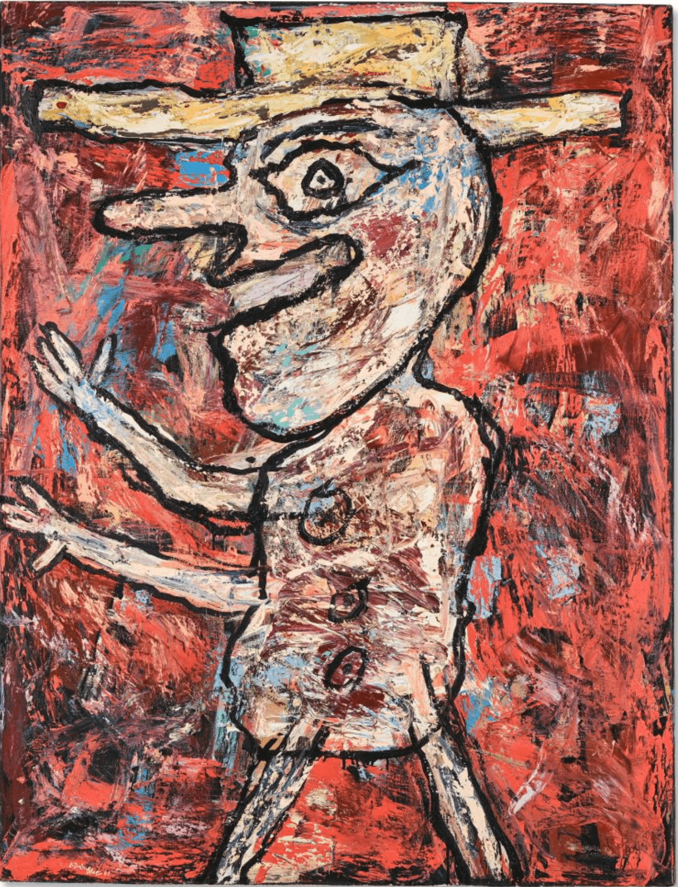 trien lam nghe thuat, Jean Dubuffet, sotheby's anh 2