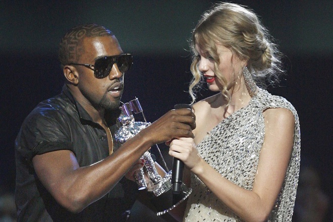 Ro ri cuoc goi giua Kanye West va Taylor Swift anh 1