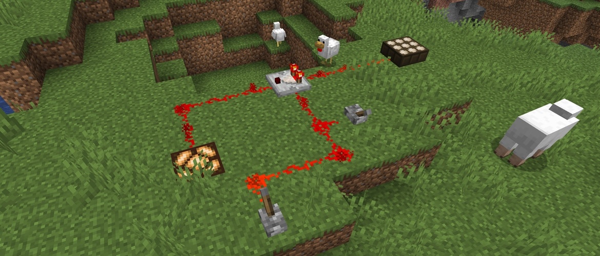 May tinh trong Minecraft anh 2