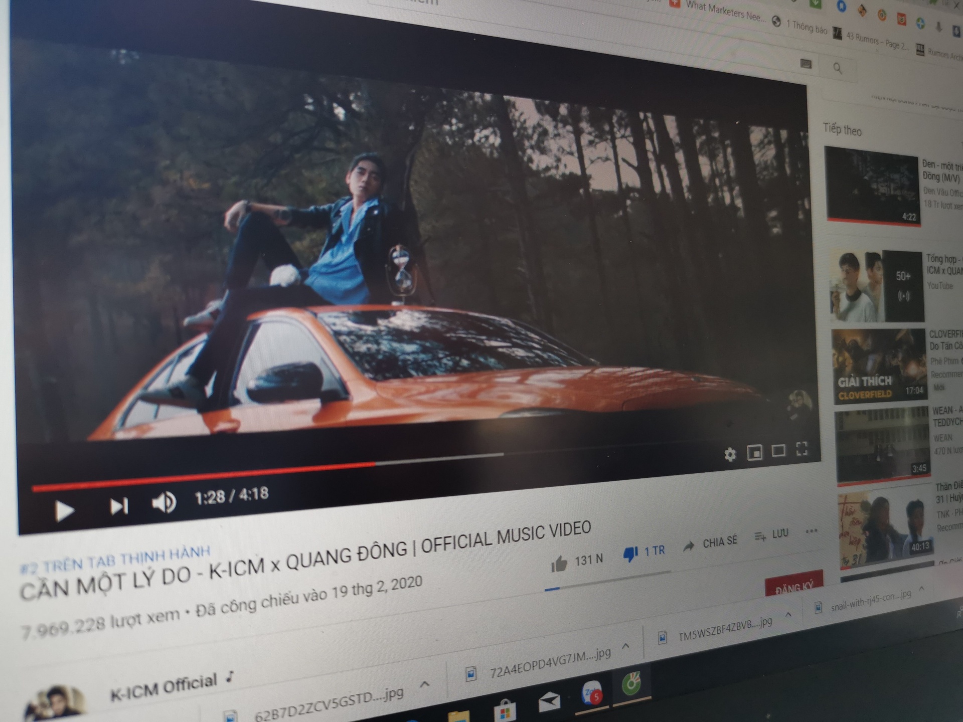 K-icm nhan 1 trieu dislike anh 1