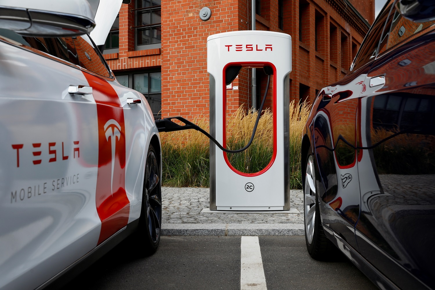 xe dien tesla anh 1