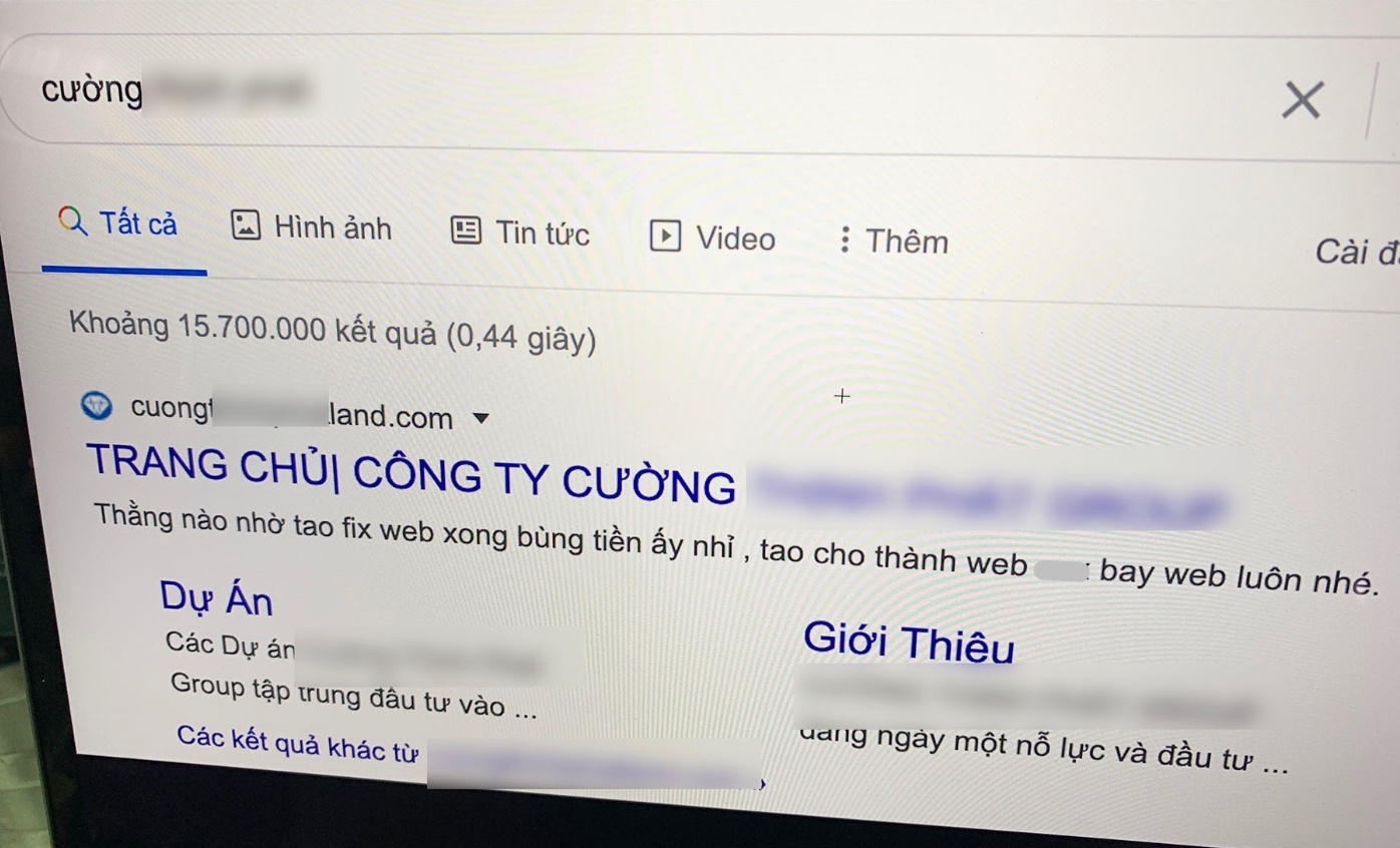 cong ty bat dong san bi hack website anh 1