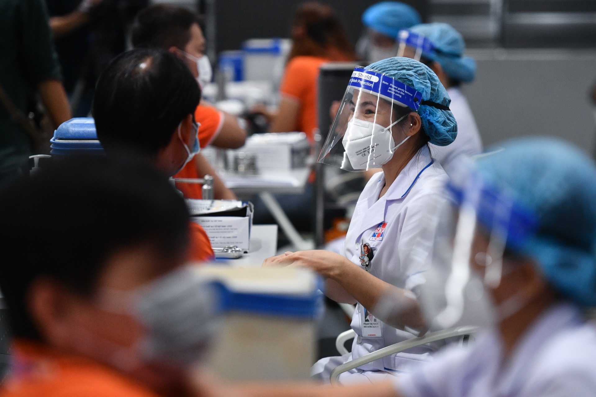 tiem vaccine o Ha Noi anh 1