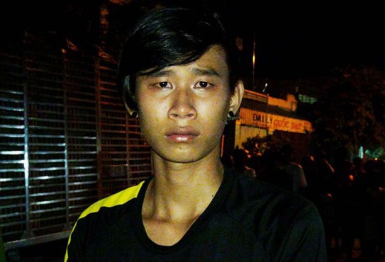 Huỳnh Thế Trung. Ảnh: Dương Út.