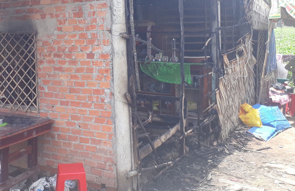 Ngu quen,  chay nha chay khong kip tu vong tai cho anh 1