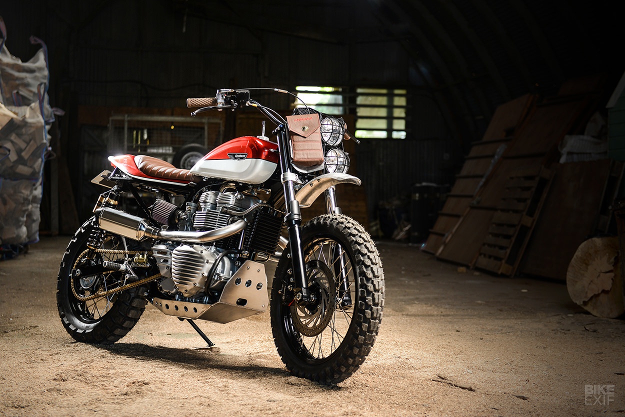 Triumph Scrambler độ Tracker ảnh 1 Triumph Scrambler do Tracker anh 1