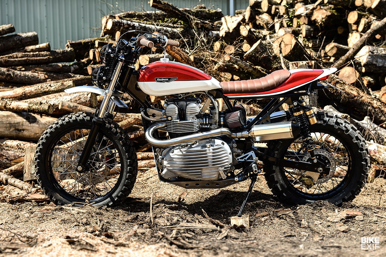 Triumph Scrambler độ Tracker ảnh 2 Triumph Scrambler do Tracker anh 2