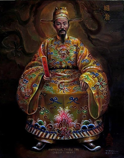 Thieu Tri,  Minh Mang,  sach Ngoc diep,  Truong Dang Que,  tong tai quoc su quan,  Nguyen Van Sieu anh 1