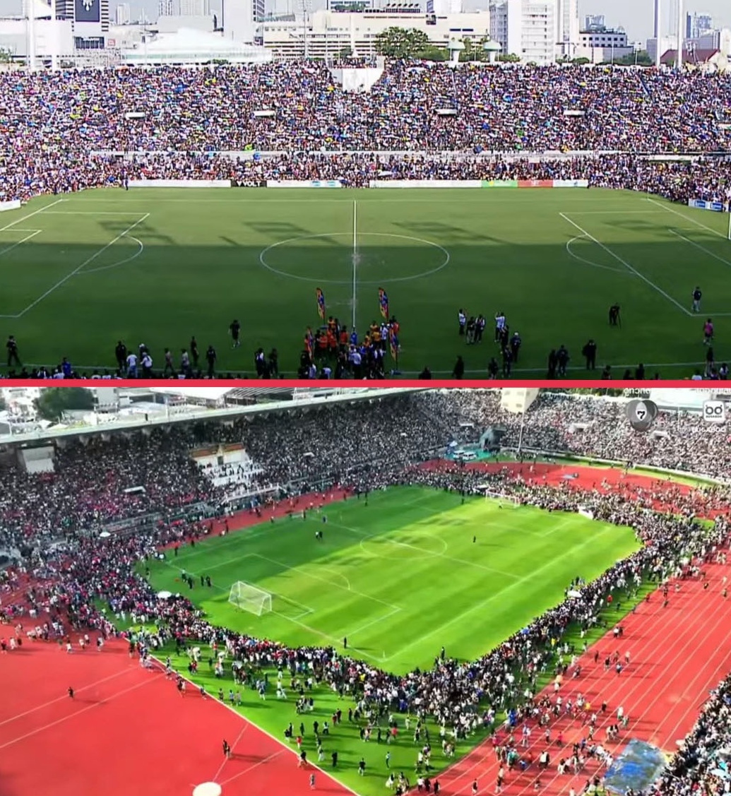 Hình ảnh khó tin của bóng đá Thái Lan 1 Bong da Thai Lan anh 1