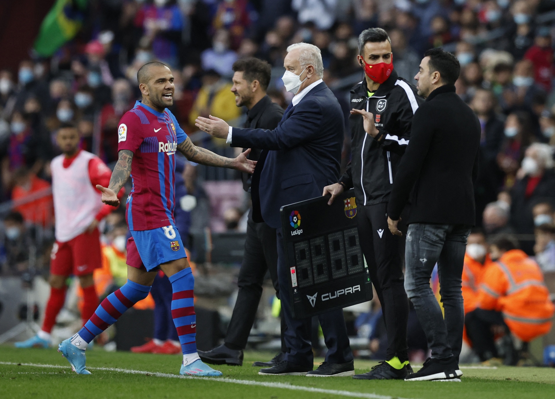 Barca dau Atletico Madrid anh 1