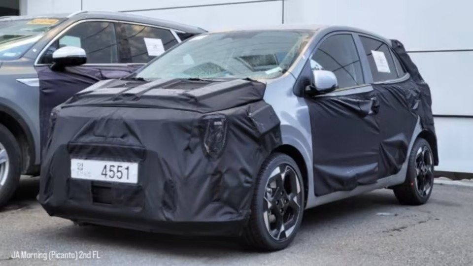 Kia Morning facelift 2024 anh 1