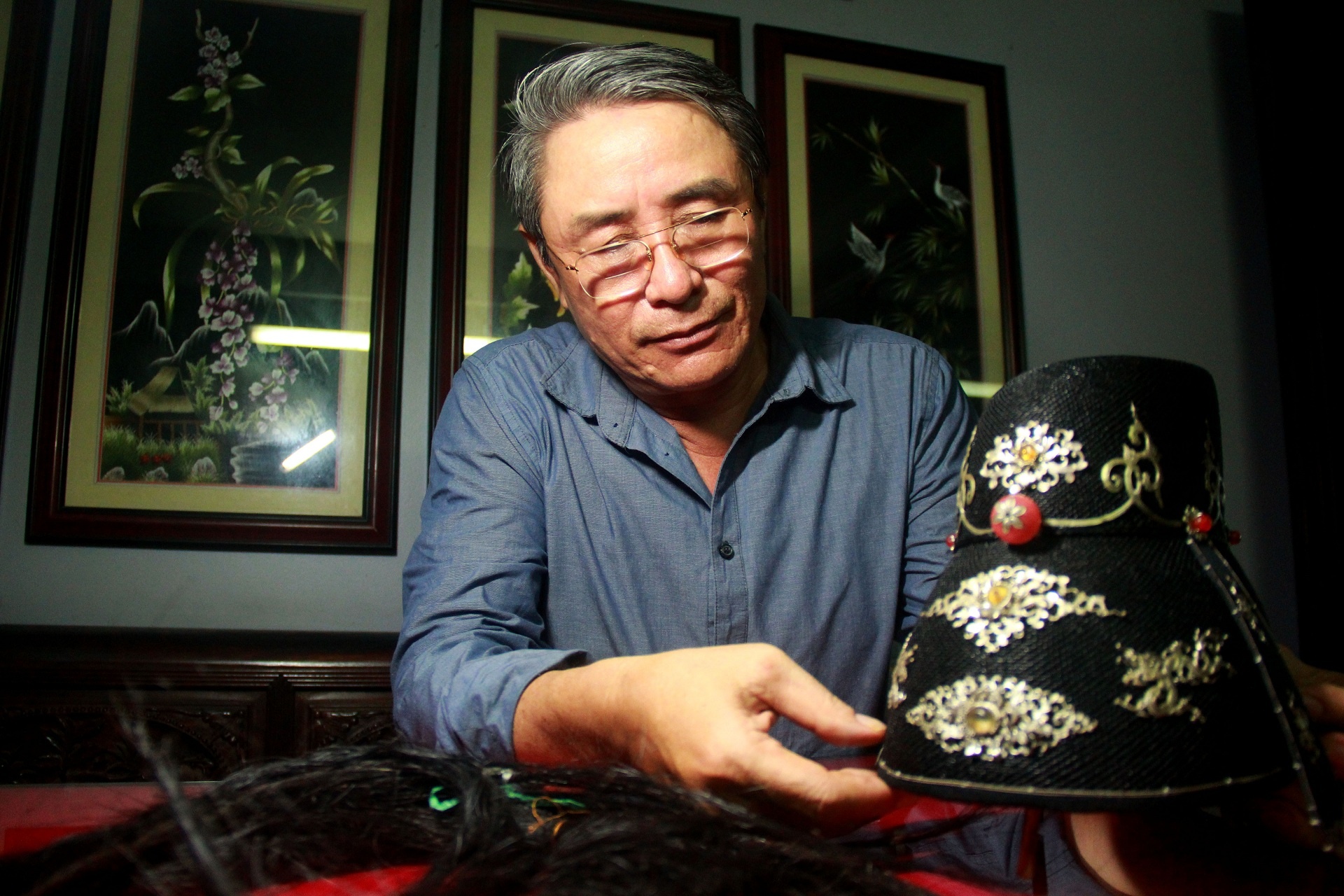 Hoi sinh mu vua,  trieu Nguyen,  bao vat,  tho kim hoan,  Vu Kim Loc,  Sai Gon anh 1