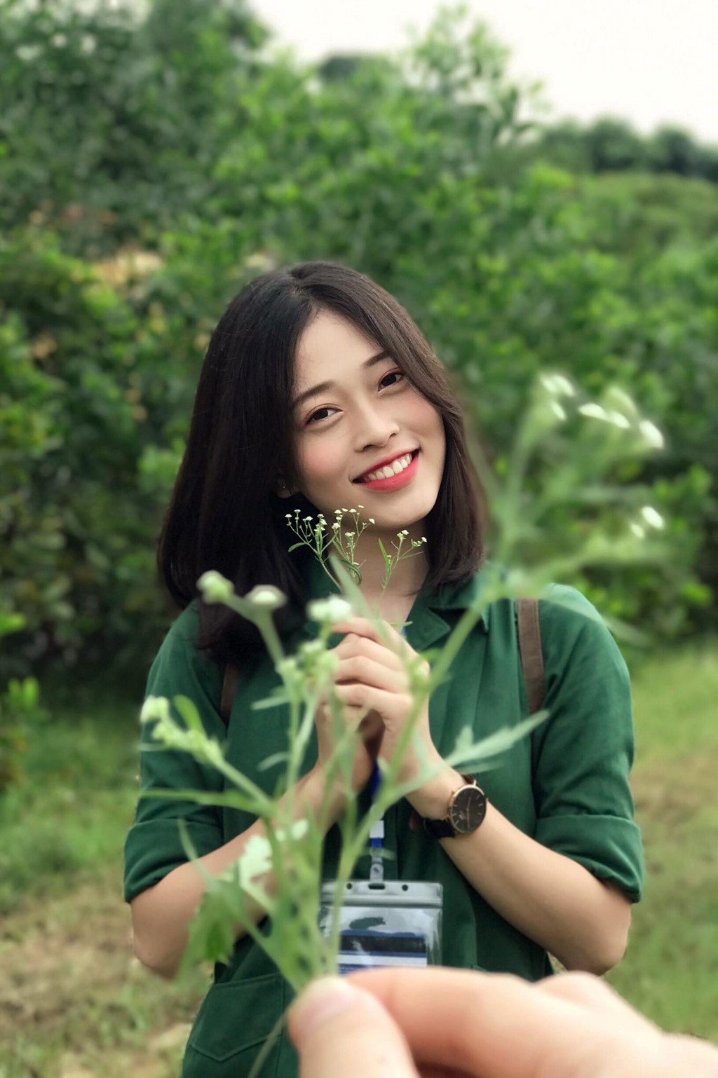 Hot girl truong Kinh te quoc dan anh 3