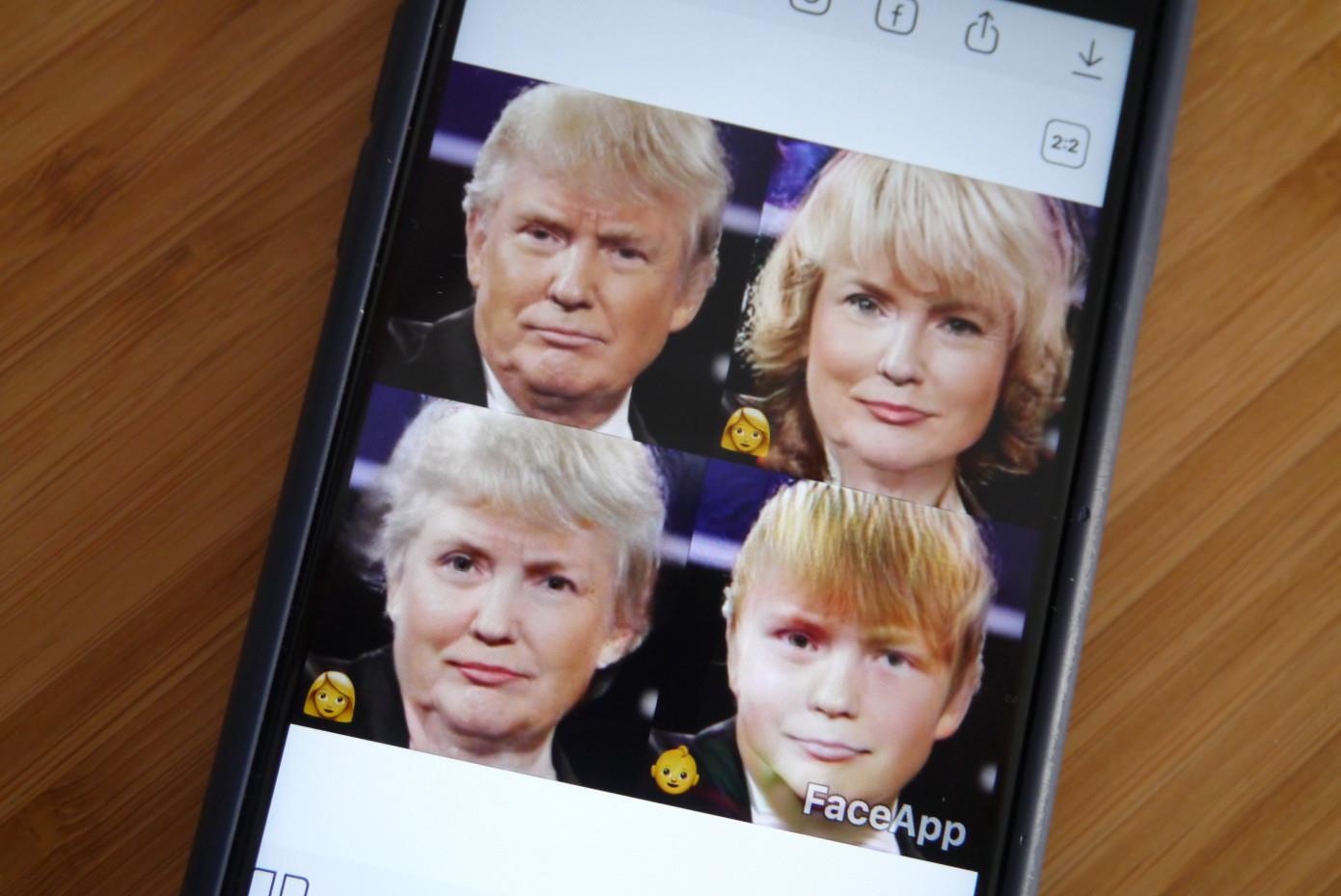 Dang dan chu keu goi dieu tra ung dung FaceApp anh 1