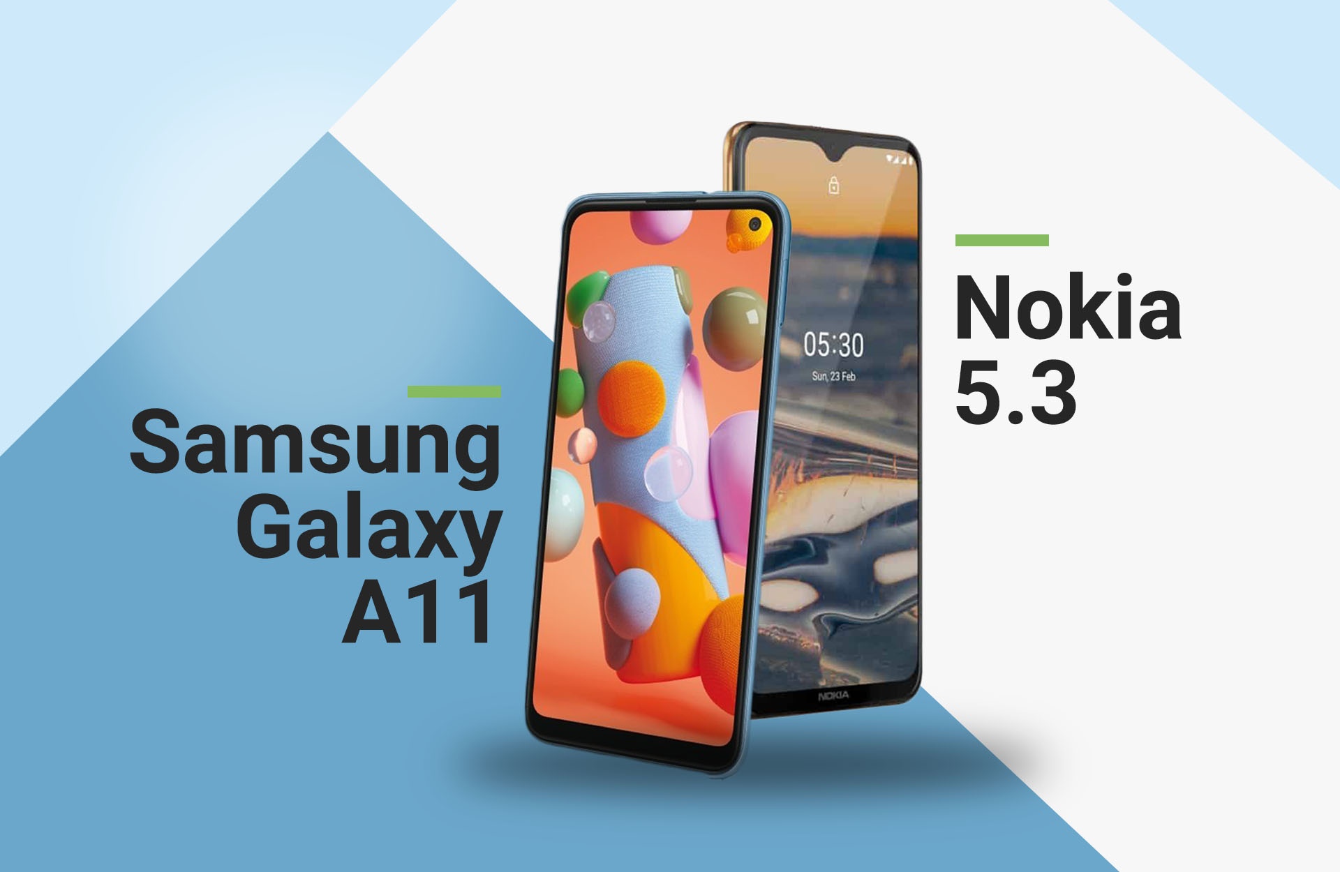 chon Galaxy A11 hay Nokia 5.3 anh 2