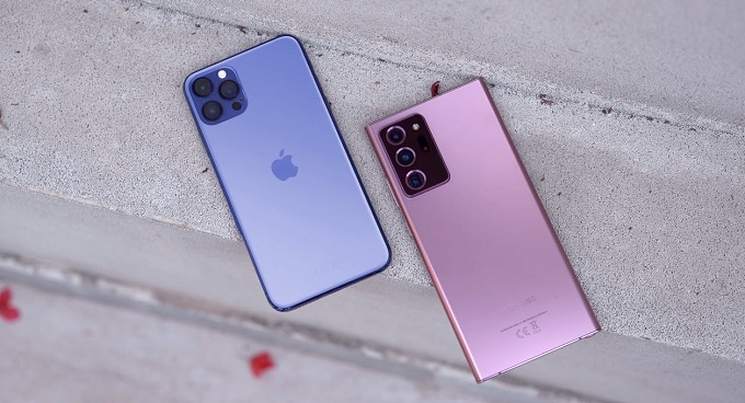 So sanh iPhone 12 Pro Max voi Galaxy Note20 Ultra anh 3