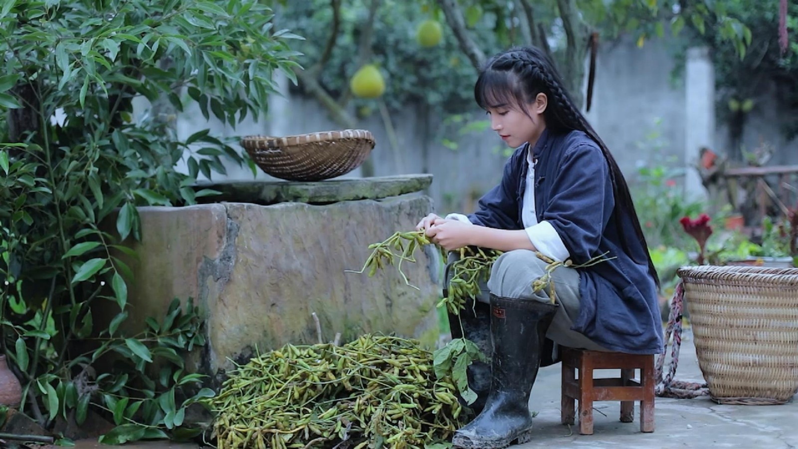 Ngoi nha dep nhu tranh ve cua 'tien nu dong que' Ly Tu That hinh anh 1 