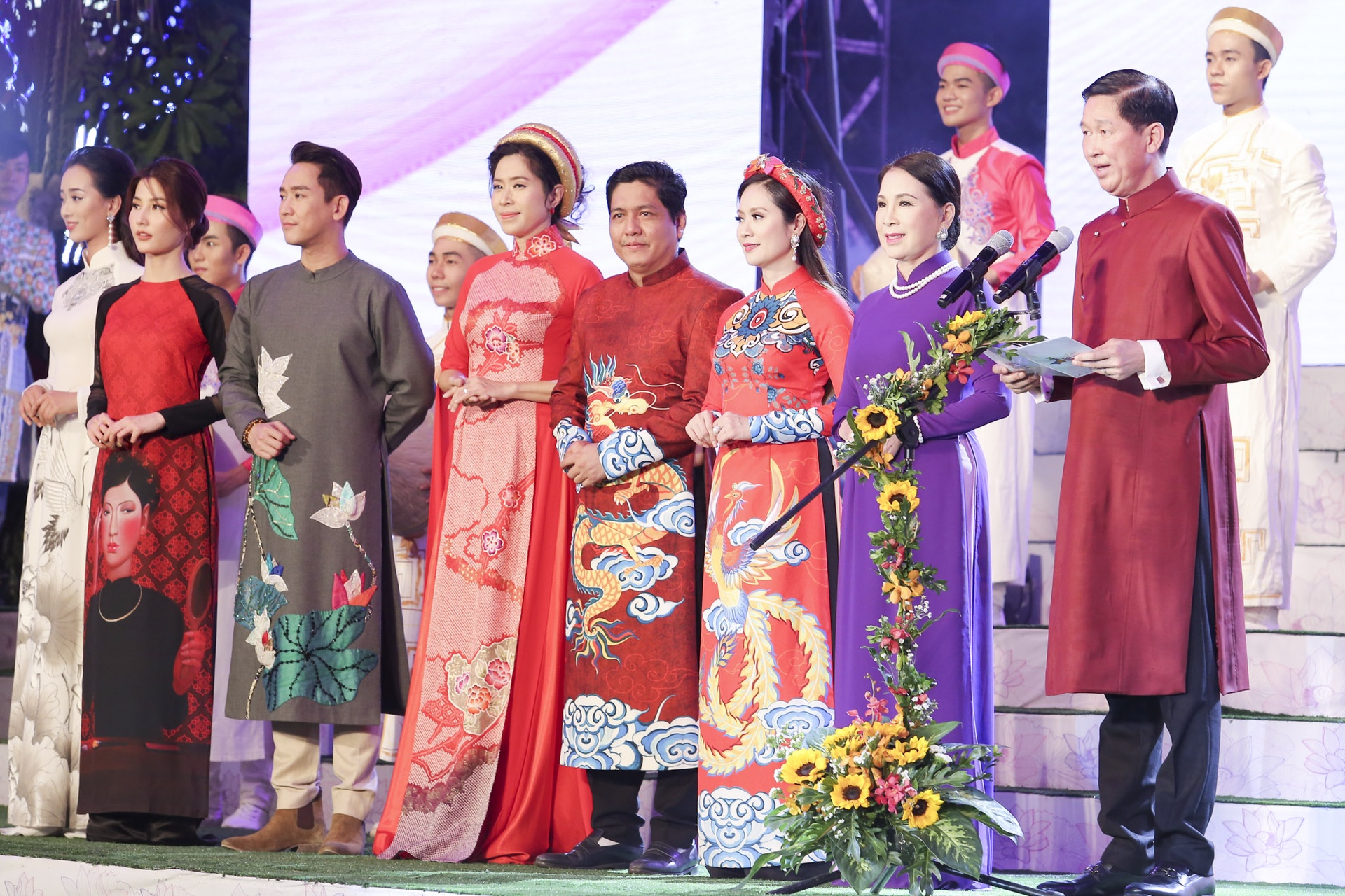 Khai mạc Lễ hội áo dài TP.HCM ảnh 1 Khai mac Le hoi ao dai TP.HCM anh 1