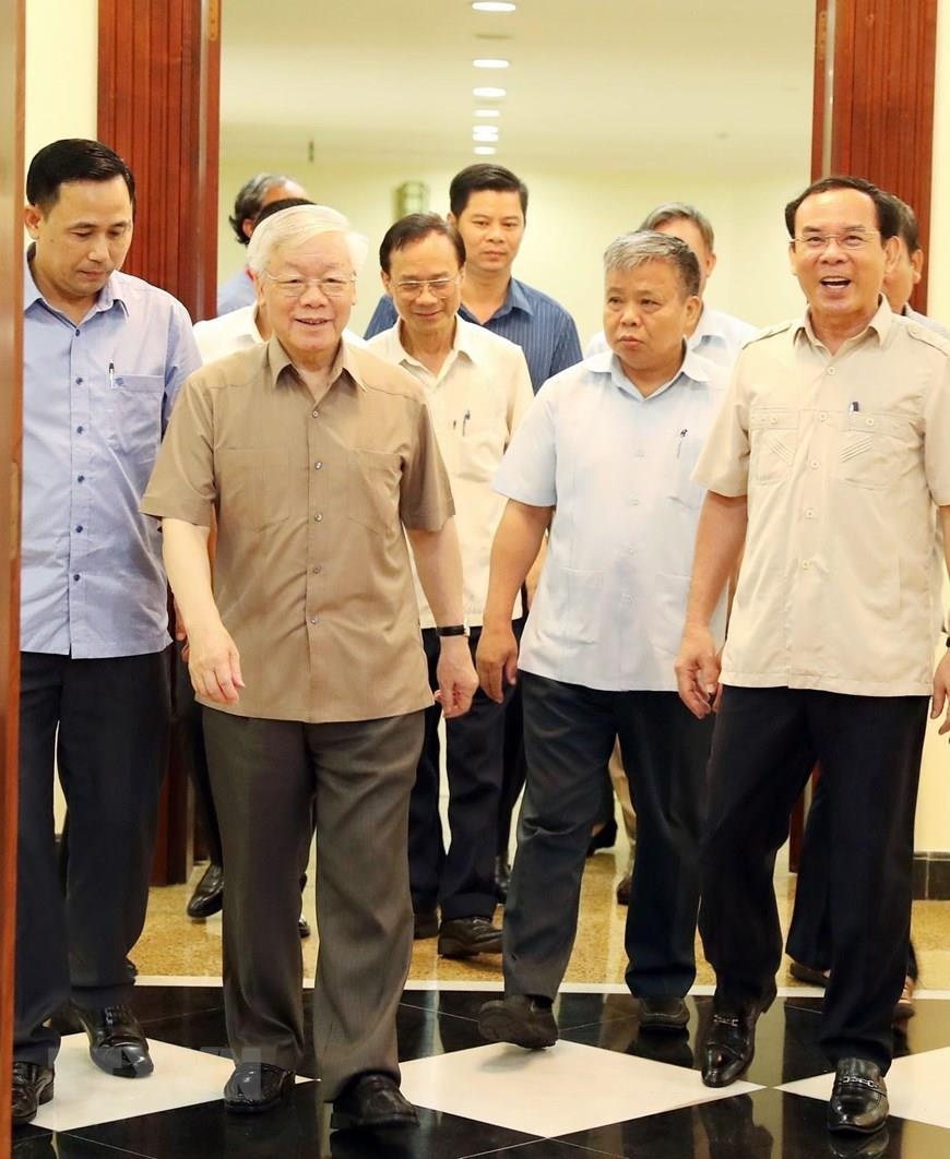 Tong bi thu,  Chu tich nuoc Nguyen Phu Trong anh 2