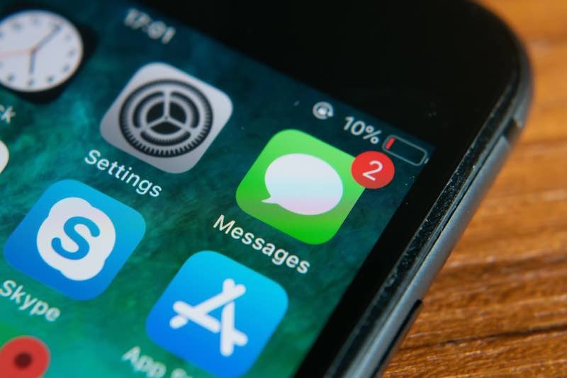 Danh cap du lieu,  Phan mem,  iMessage anh 1