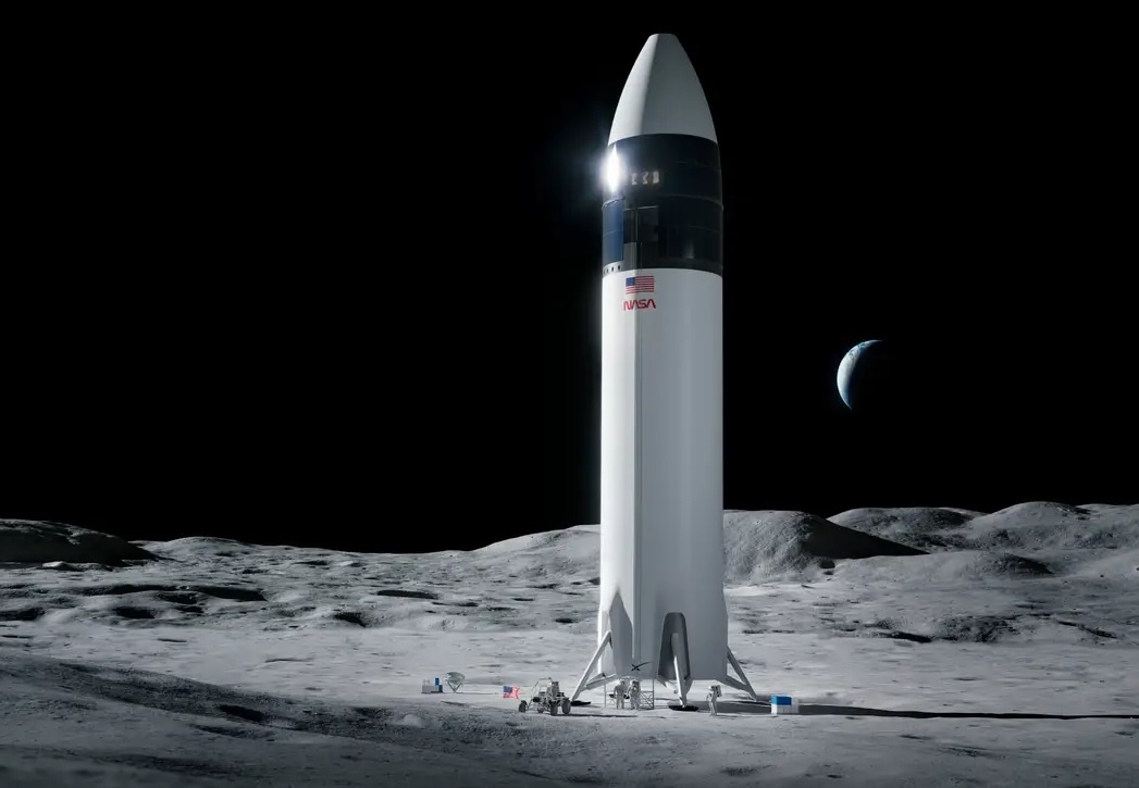 Tau vu tru cua Elon Musk dua nguoi len Mat Trang anh 1