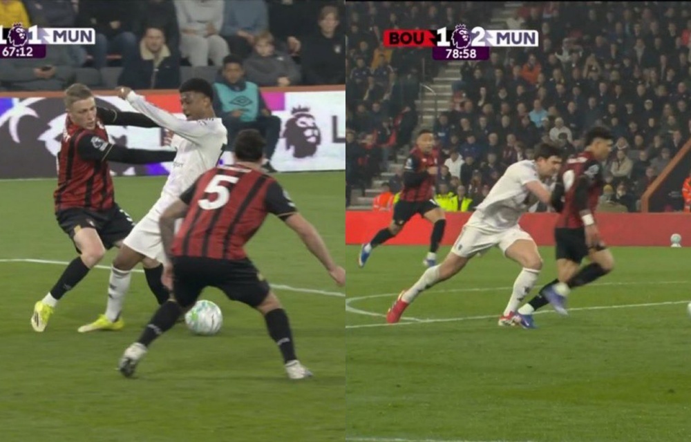 Tranh cãi dữ dội ở trận hoà của MU với Bournemouth 1 Manchester United anh 1