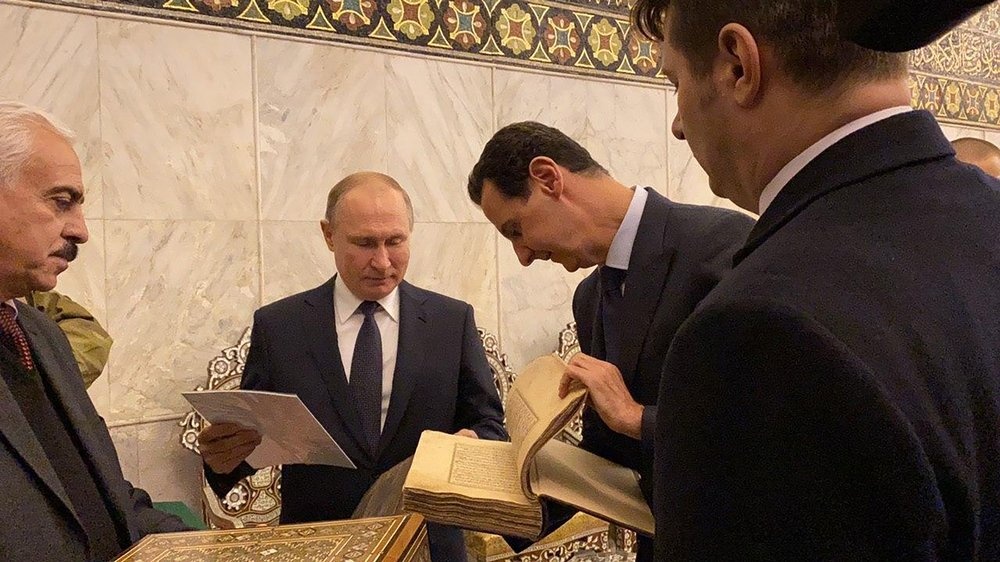 Putin tham Syria anh 4