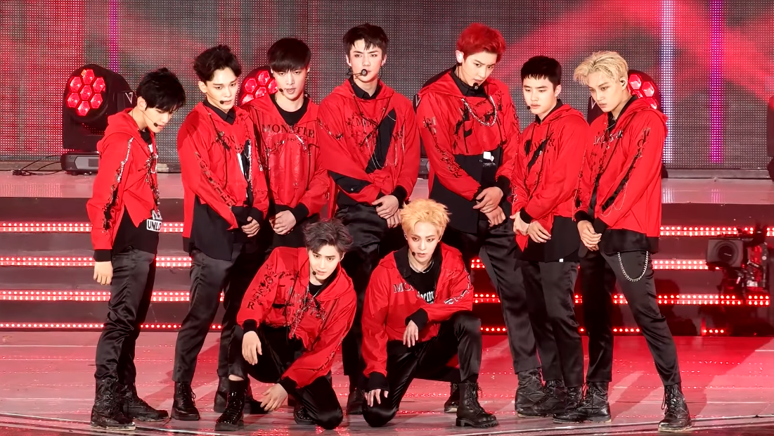 EXO dat 100 trieu luot xem anh 1