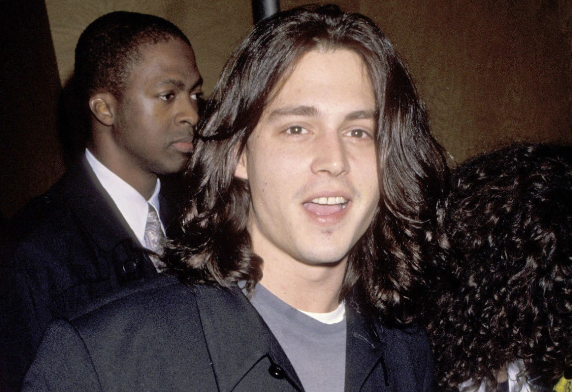 Johnny Depp at the premiere of Benny and Joon in 1993