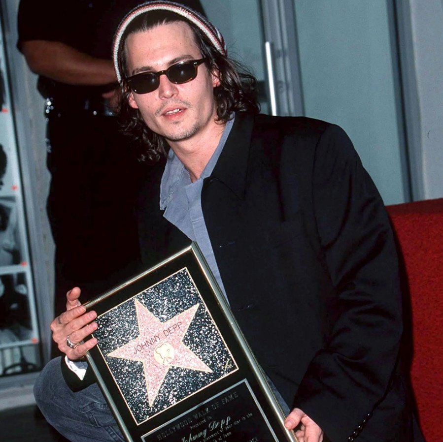 Johnny Depp at the premiere of his film in 2011