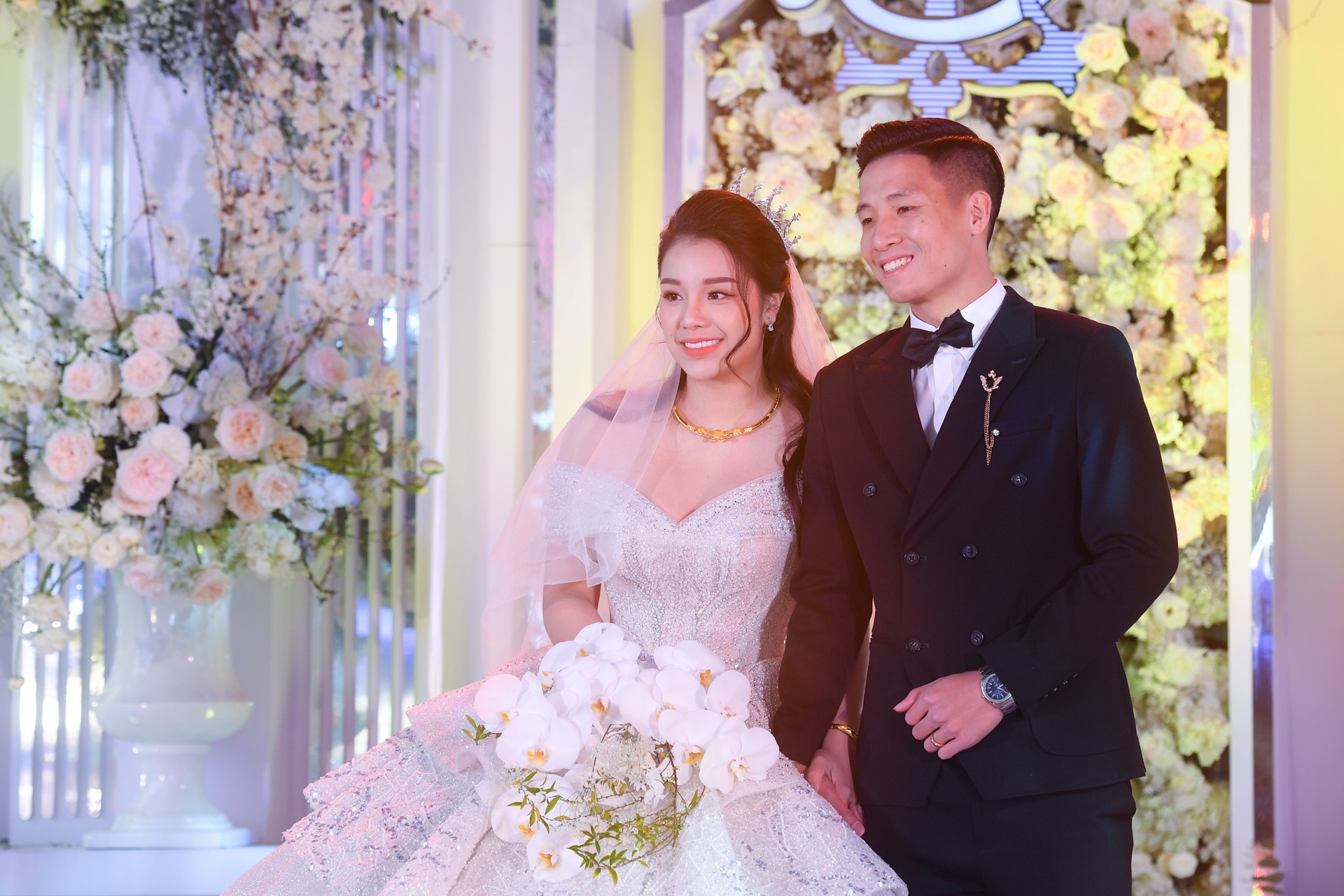 dam cuoi Bui Tien Dung anh 1
