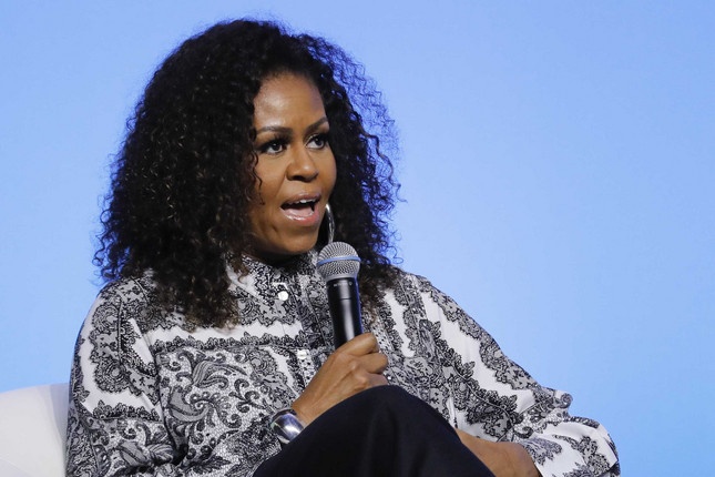 Ba Michelle Obama cong kich Nha Trang anh 1