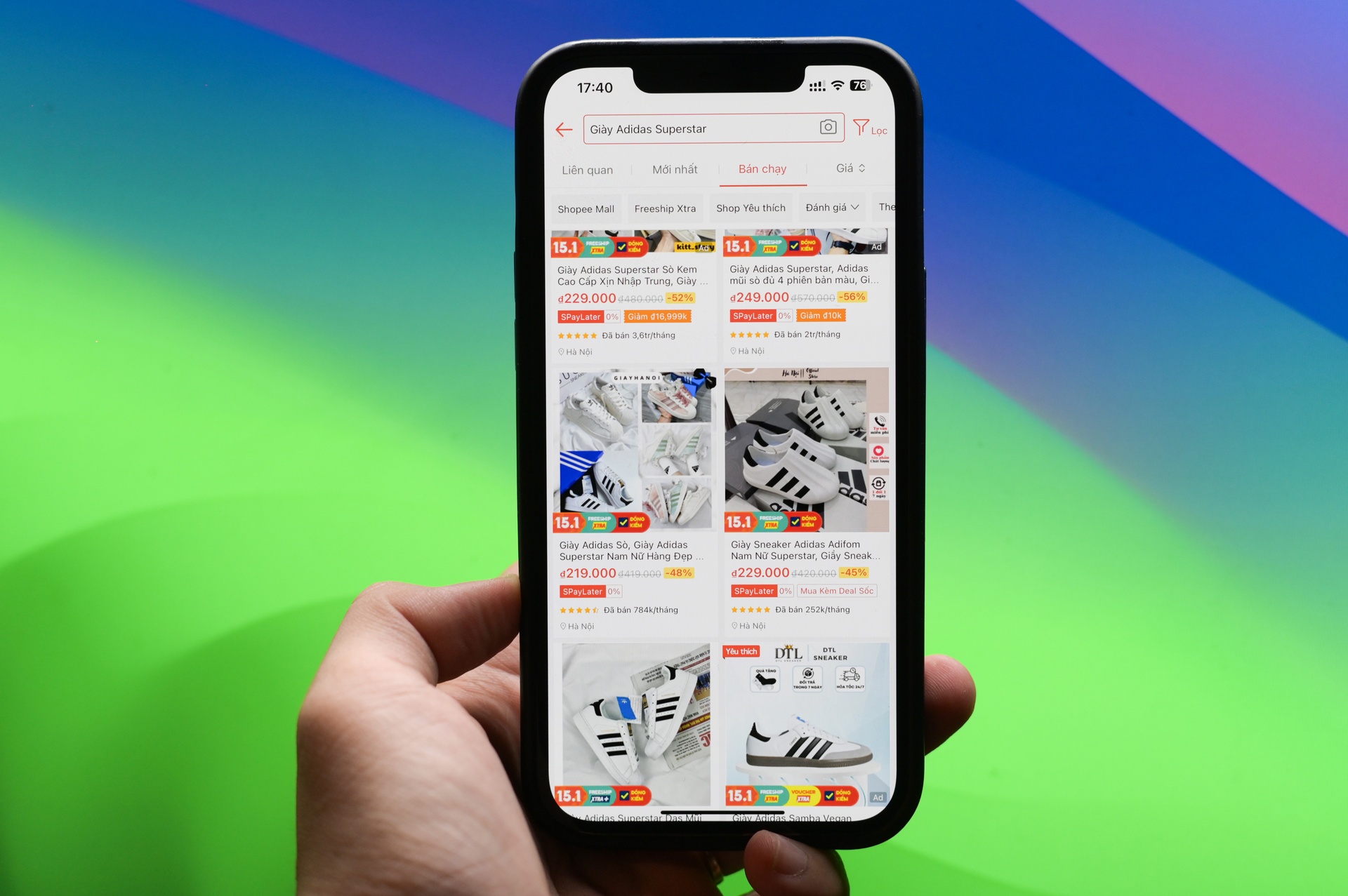 don hang ao tren shopee anh 3