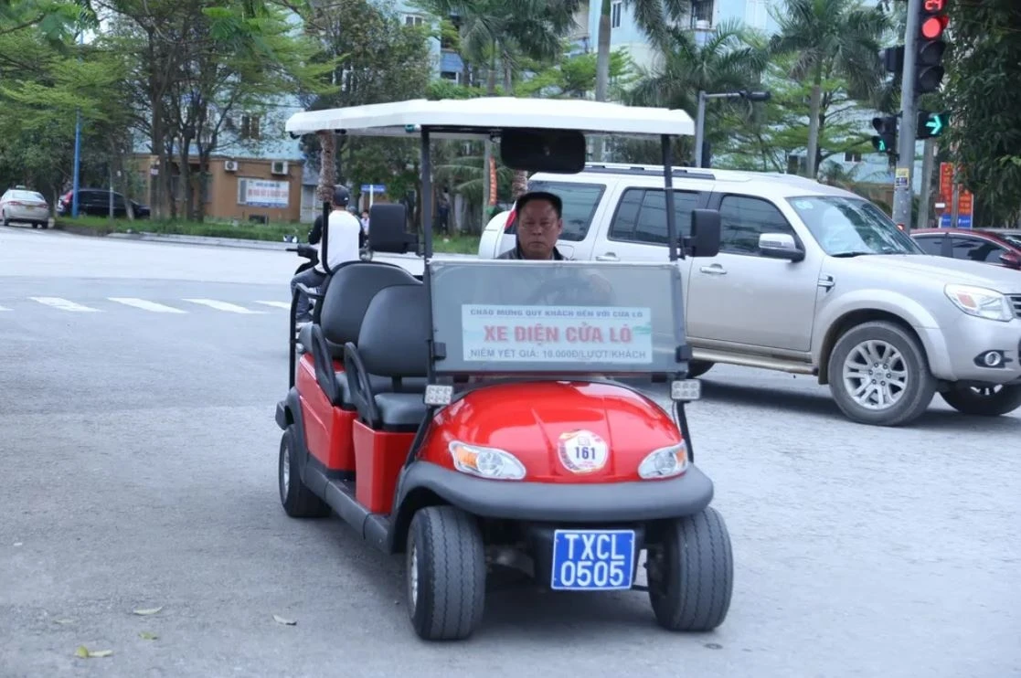 Dung xe dien Cua Lo anh 3