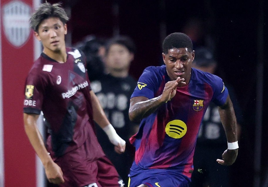 Rashford ghi dấu ấn đầu tiên trong màu áo Barca 1 Barca dau FC Seoul anh 1