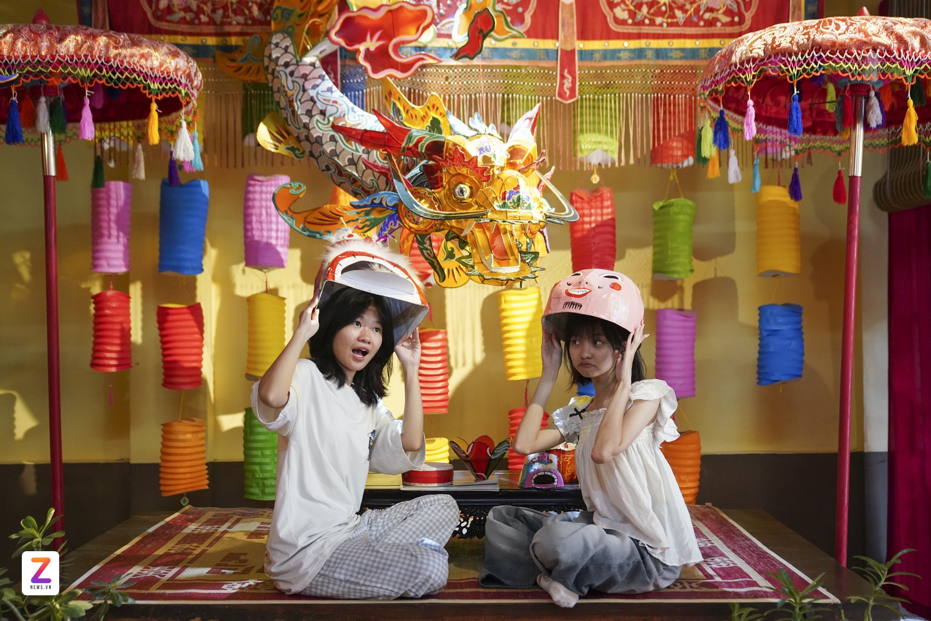 Trung Thu, check-in, Ha Noi, Sai Gon, long den, chup anh Trung Thu anh 1