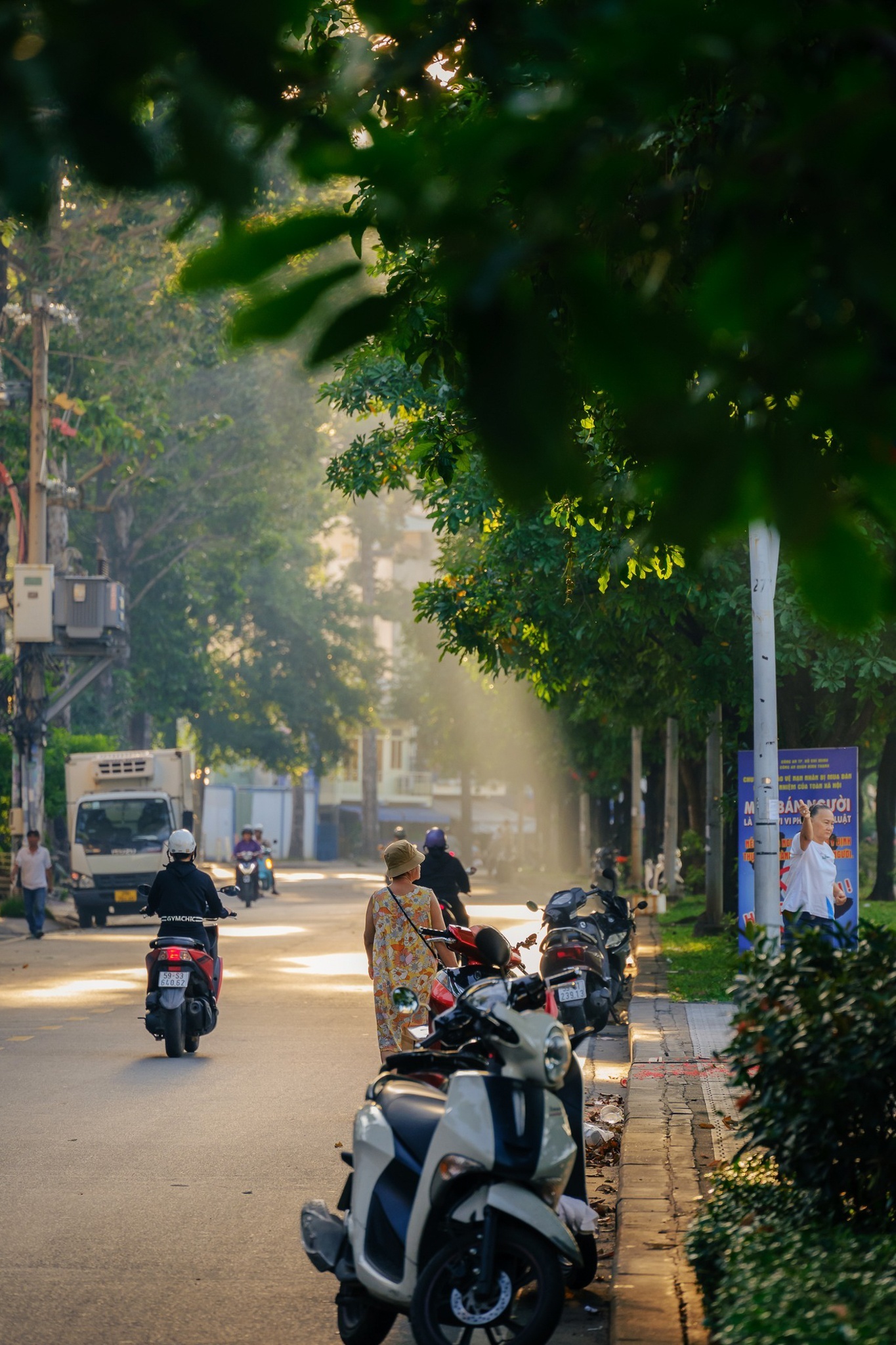 Sài Gòn hoàng hôn từ trên cao