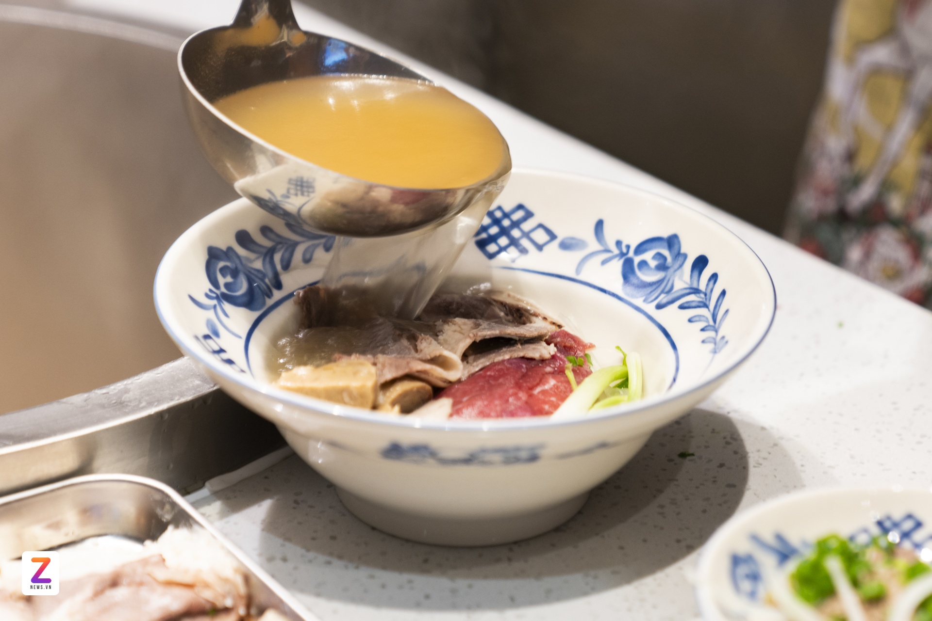 Tô phở tại Bảo tàng Phở