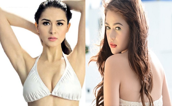 Marian Rivera and Bela Padilla were both voted the sexiest women in the Philippines in 2014 by FHM magazine.