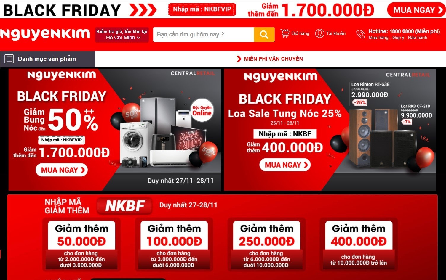 Black Friday,  mua sam,  deal Black Friday Viet Nam 2020 anh 5