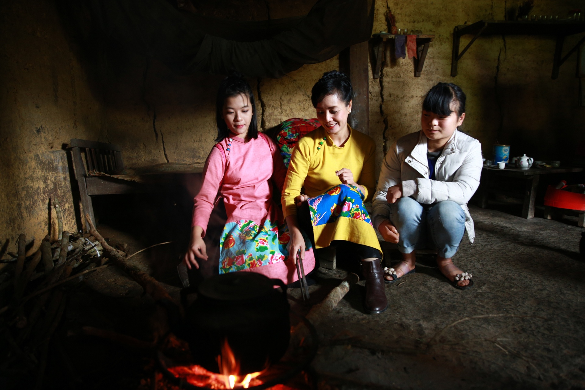 me con nghe si C​hieu Xuan​ don Tet som o Ha Giang anh 1