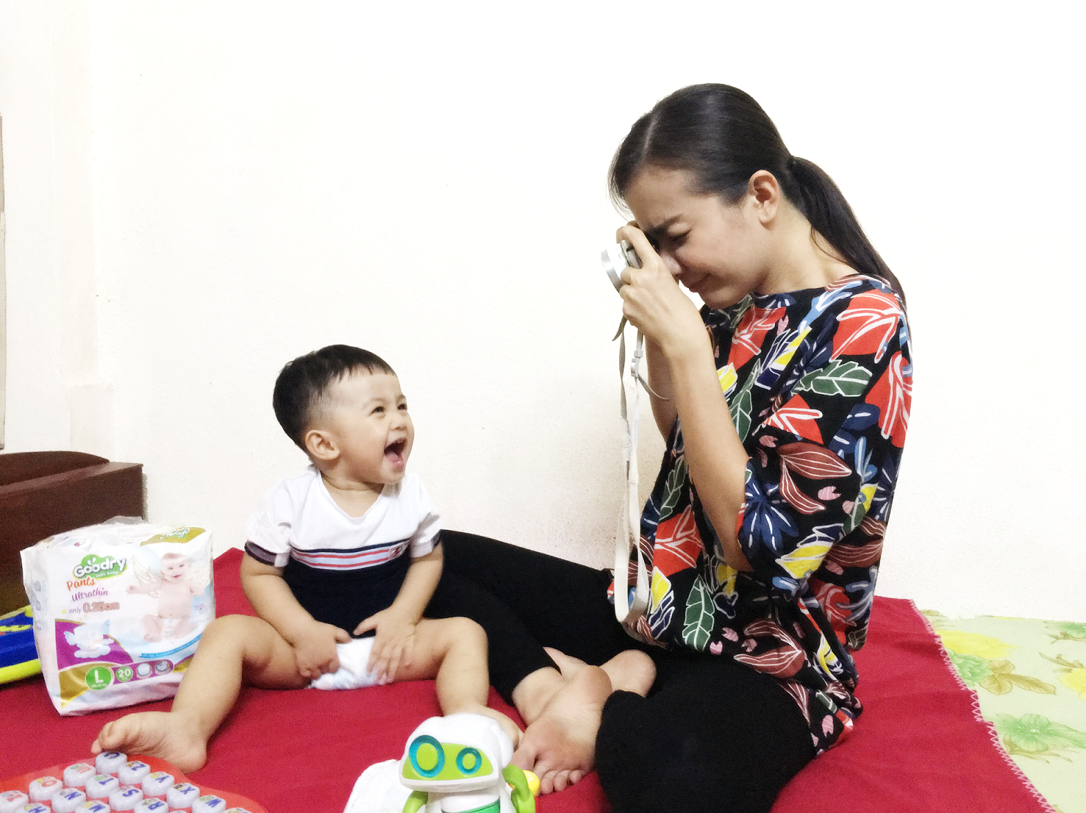 Ai Chau so tuot tay khi be con anh 1
